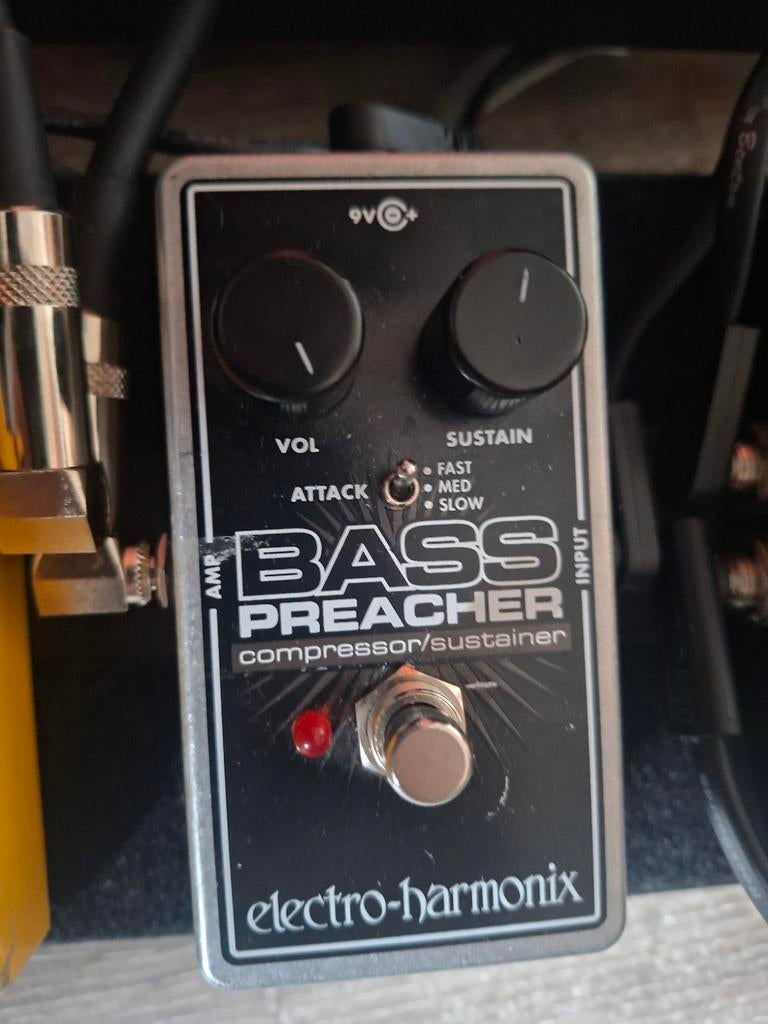 EHX Bass Preacher Compressor/Sustainer pedaal, Muziek en Instrumenten, Ophalen of Verzenden, Compressor
