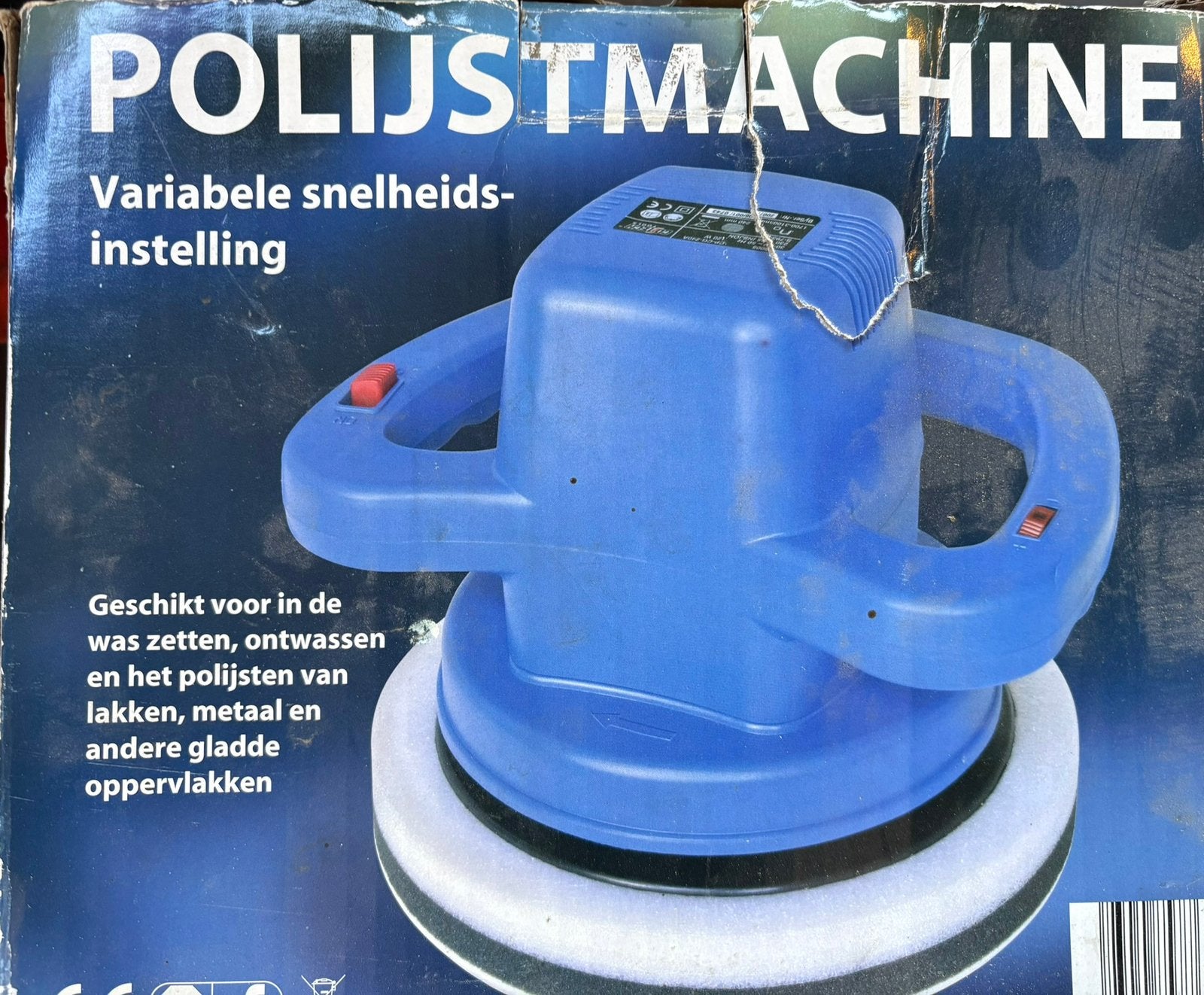 Polijstmachine gebruikt, Ophalen