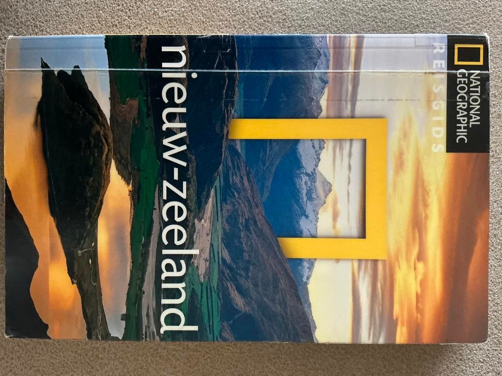 National Geographic Reisgids Nieuw-Zeeland - Gebruikt, Reisgids of -boek, Gelezen, Overige merken, Australië en Nieuw-Zeeland