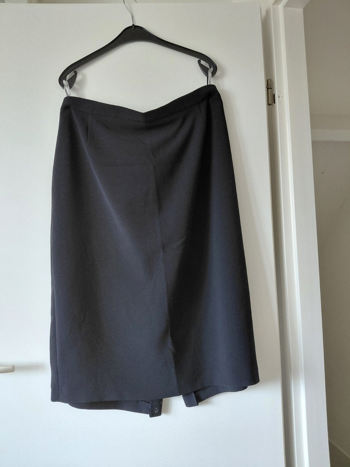 Zwarte gevoerde rok - FRANK WALDER collection - Maat 48, Zwart, Maat 46/48 (XL) of groter, Ophalen of Verzenden, Zo goed als nieuw