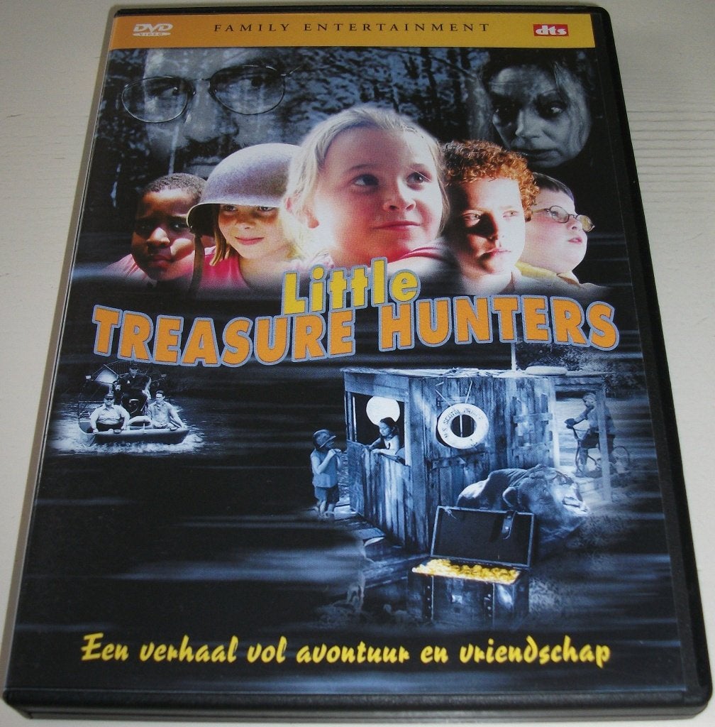 Dvd *** LITTLE TREASURE HUNTERS ***, Avontuur, Engels, Alle leeftijden, Nederlands