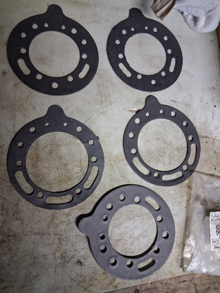 5 stuks cilinderkop pakking KTM 125/200 cc   vanaf 1998, Motoren, Ophalen of Verzenden, Nieuw