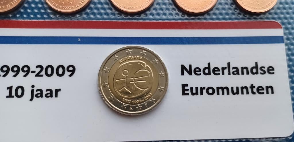 10 jaar Nederlandse Euromunten 1999-2009 FDC, Verzenden, Koningin Beatrix, Euro's, Setje