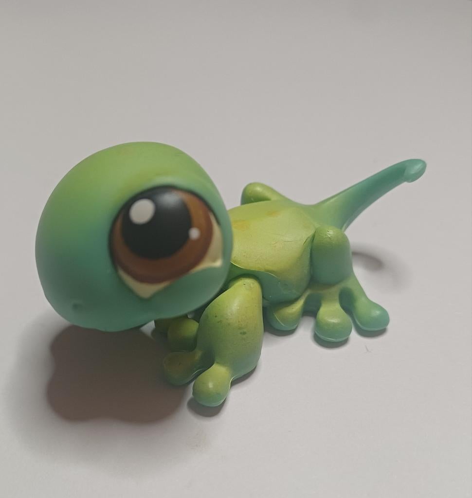 Littlest Pet Shop Gecko #111 uit 2007 Hasbro, Ophalen of Verzenden, Gebruikt