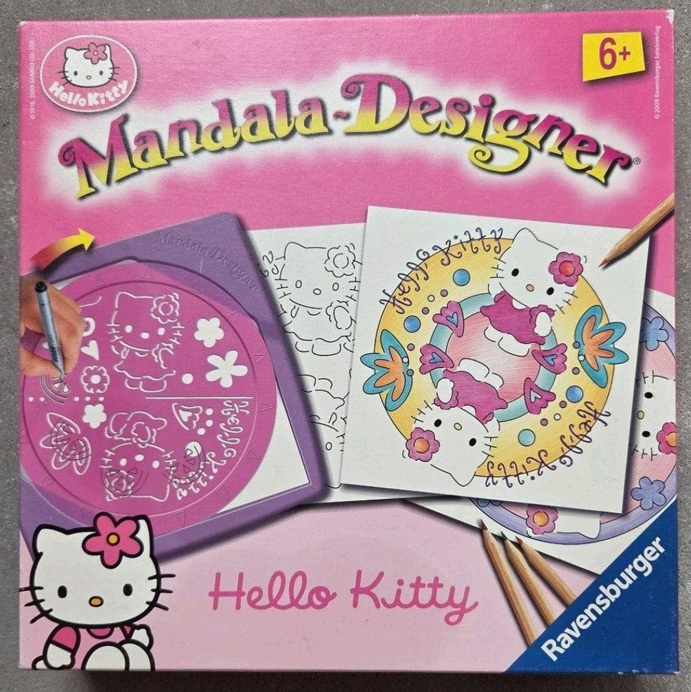 Mandala designer - hello kitty, Ophalen of Verzenden, Gebruikt