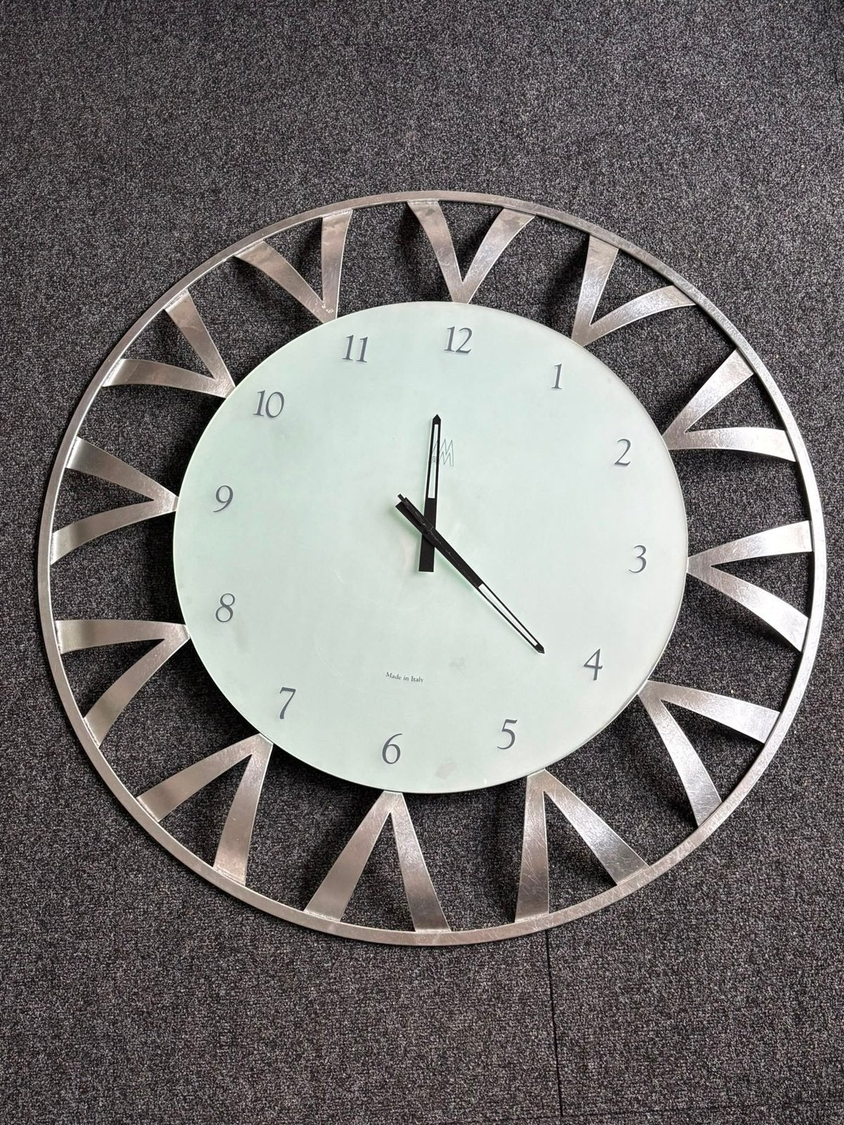 Grote moderne wandklok - Made in Italy, Ophalen