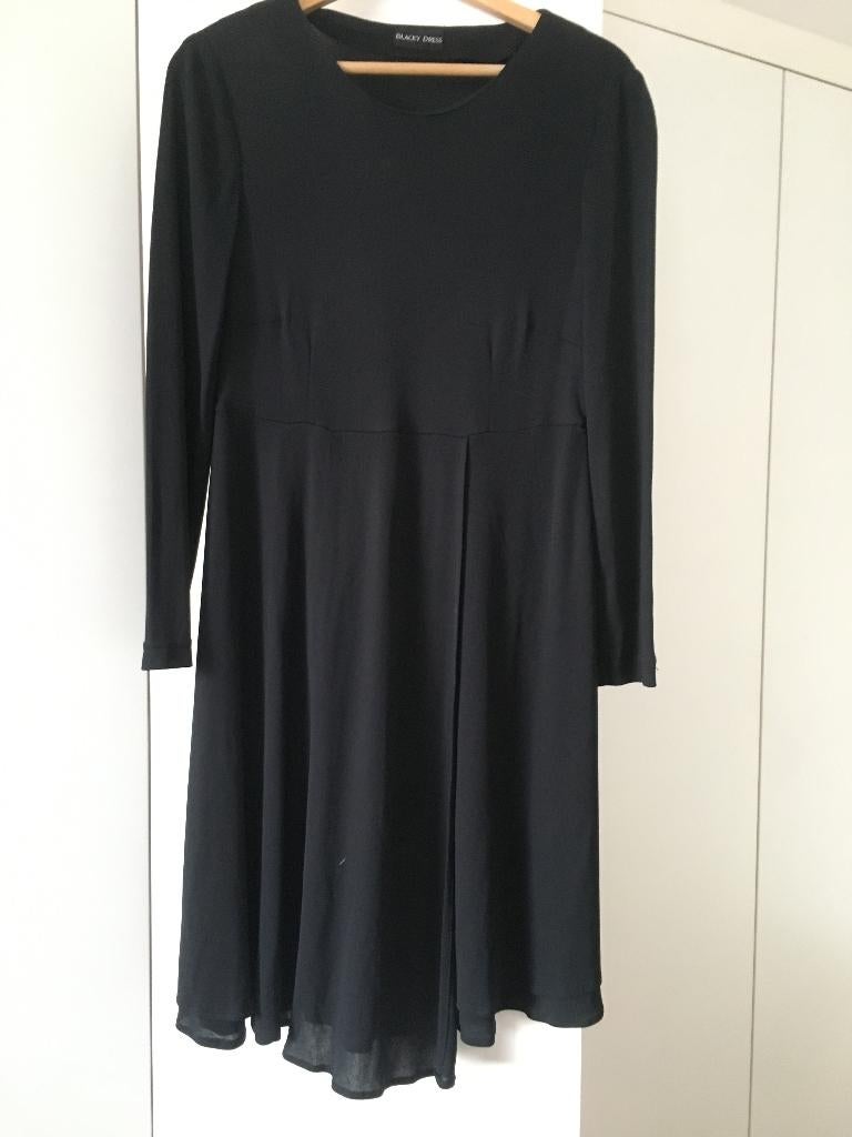 Blacky Dress zwarte jurk elegant maat M, Maat 38/40 (M), Blacky Dress, Verzenden, Zwart
