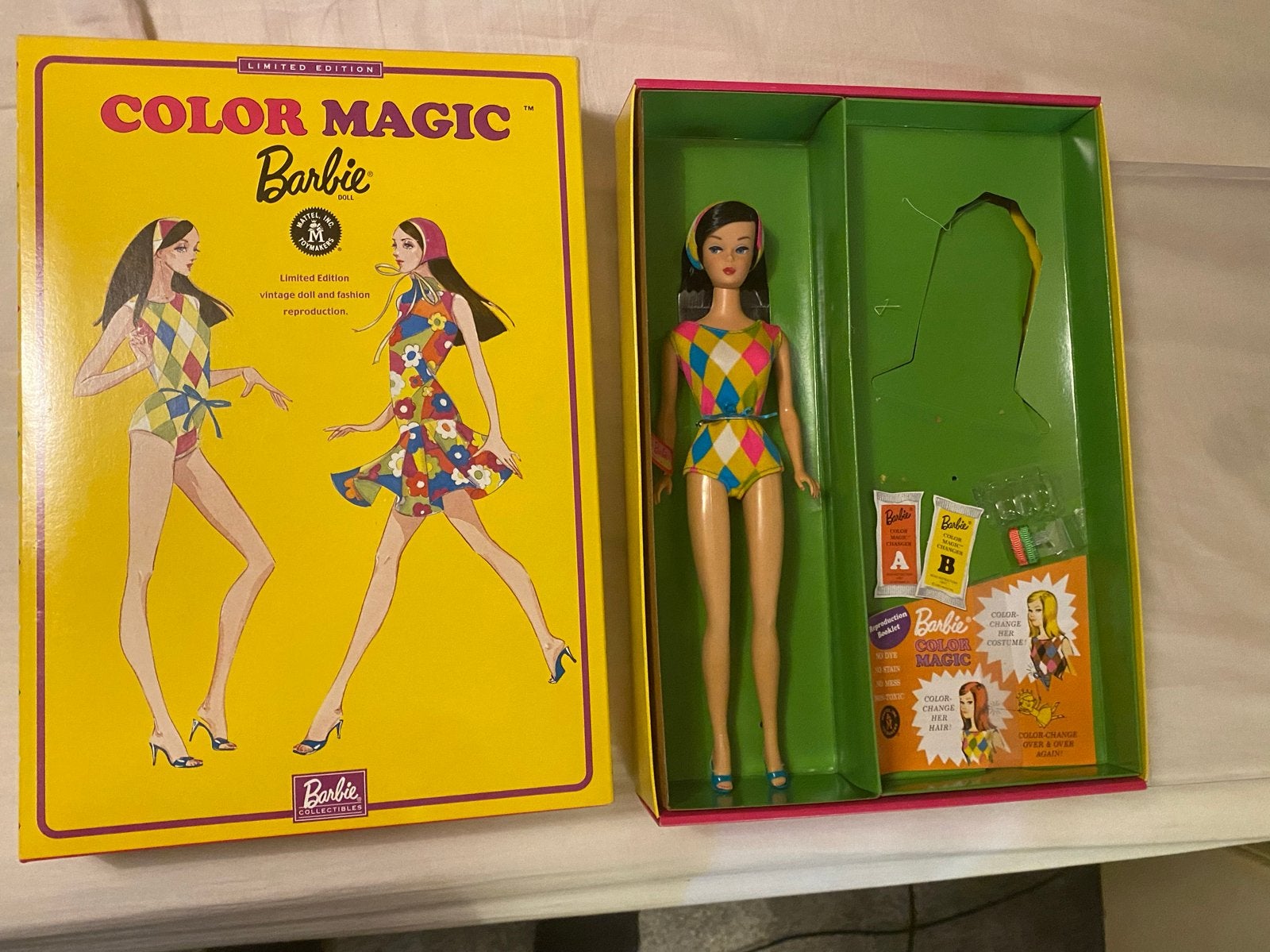 Barbie Color Magic Reproductie Limited Edition, Ophalen of Verzenden, Zo goed als nieuw, Barbie