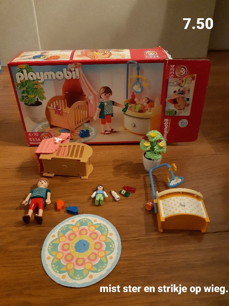 Playmobil 5334 Babykamer, Ophalen of Verzenden, Gebruikt