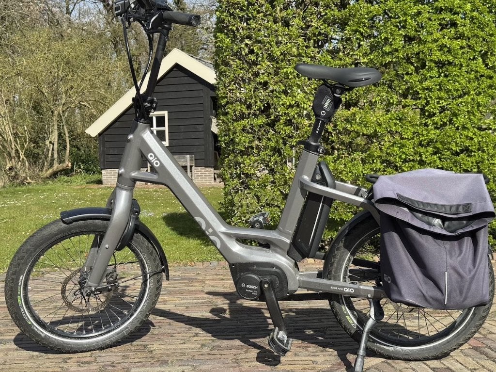 QIO Eins, AP8, Nexus 8G, Unisex E-bike compactfiets., Ophalen, Gebruikt, 30 tot 50 km per accu, Overige merken