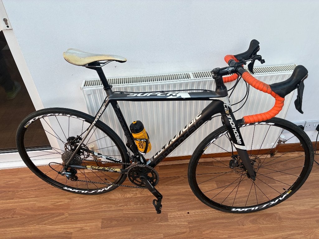 CAADX Cannondale Carbon cyclocross fiets, Gebruikt, 26 inch, 49 tot 53 cm, Meer dan 20 versnellingen