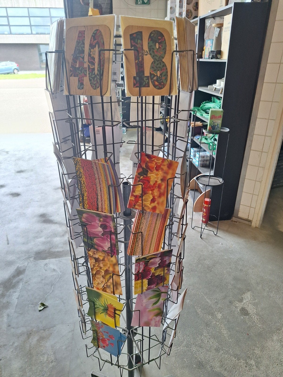Rek vol met kaarten alles met rek voor 30 euro, Ophalen, Nieuw