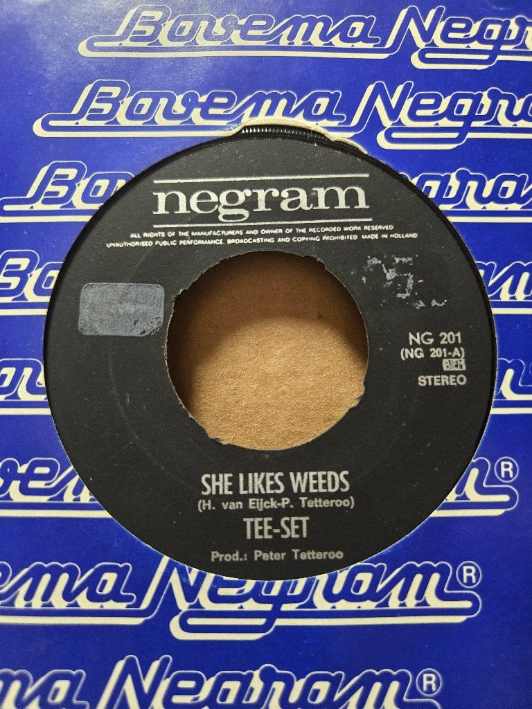 Tee set - She likes weeds, Cd's en Dvd's, Vinyl Singles, 7 inch, Ophalen of Verzenden, Zo goed als nieuw, Pop