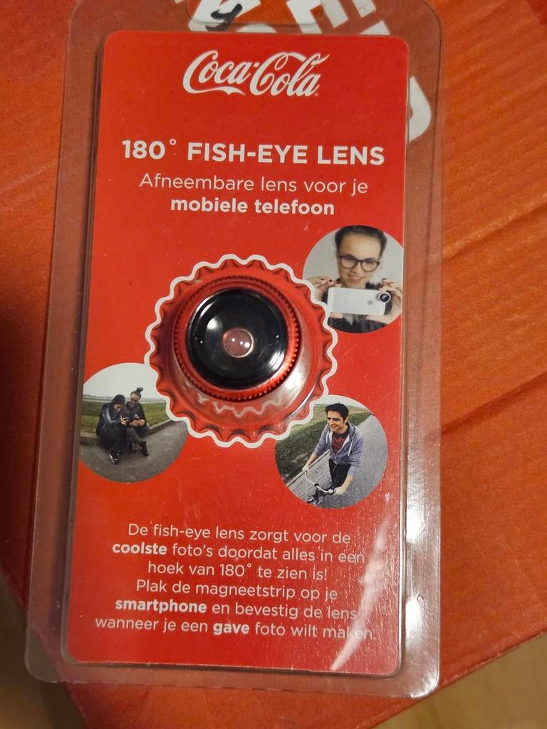 Coca-Cola 180 fish-eye lens, Ophalen of Verzenden, Nieuw
