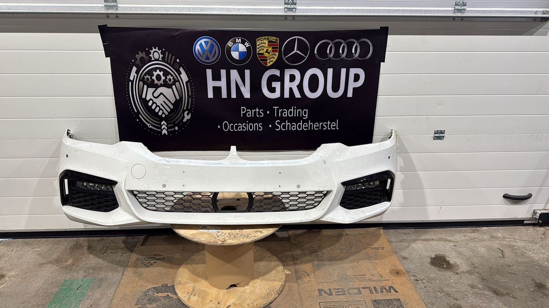 BMW 5-serie G30 voorbumper, Gebruikt, -, Voor, -
