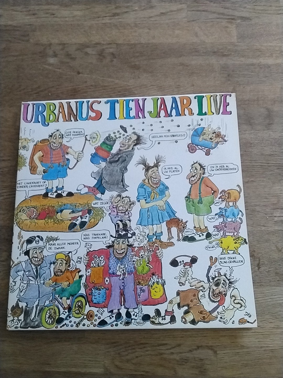 Urbanus Tien Jaar Live 3 Dubbel-LP, Gebruikt, Pop, Ophalen of Verzenden, Dubbel-LP