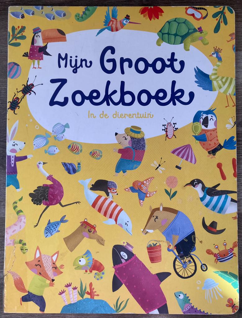 MIJN GROOT ZOEKBOEK In de Dierentuin, Boeken, Ophalen of Verzenden, Gelezen