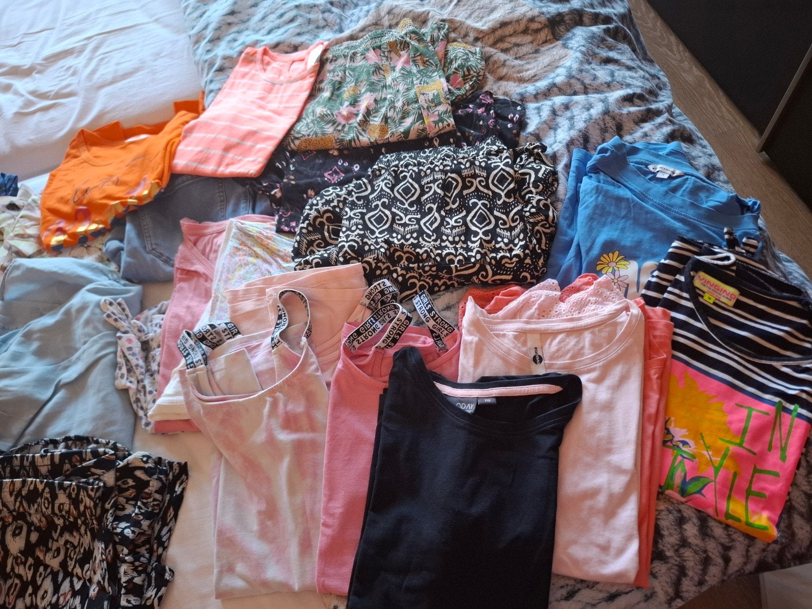 Zomer pakket, Kinderen en Baby's, Kinderkleding | Maat 176, Ophalen of Verzenden, Zo goed als nieuw, Meisje, Setje
