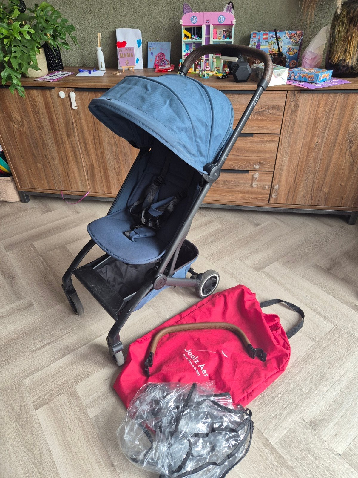 Joolz aer buggy, Kinderen en Baby's, Buggy's, Ophalen, Gebruikt, Regenhoes