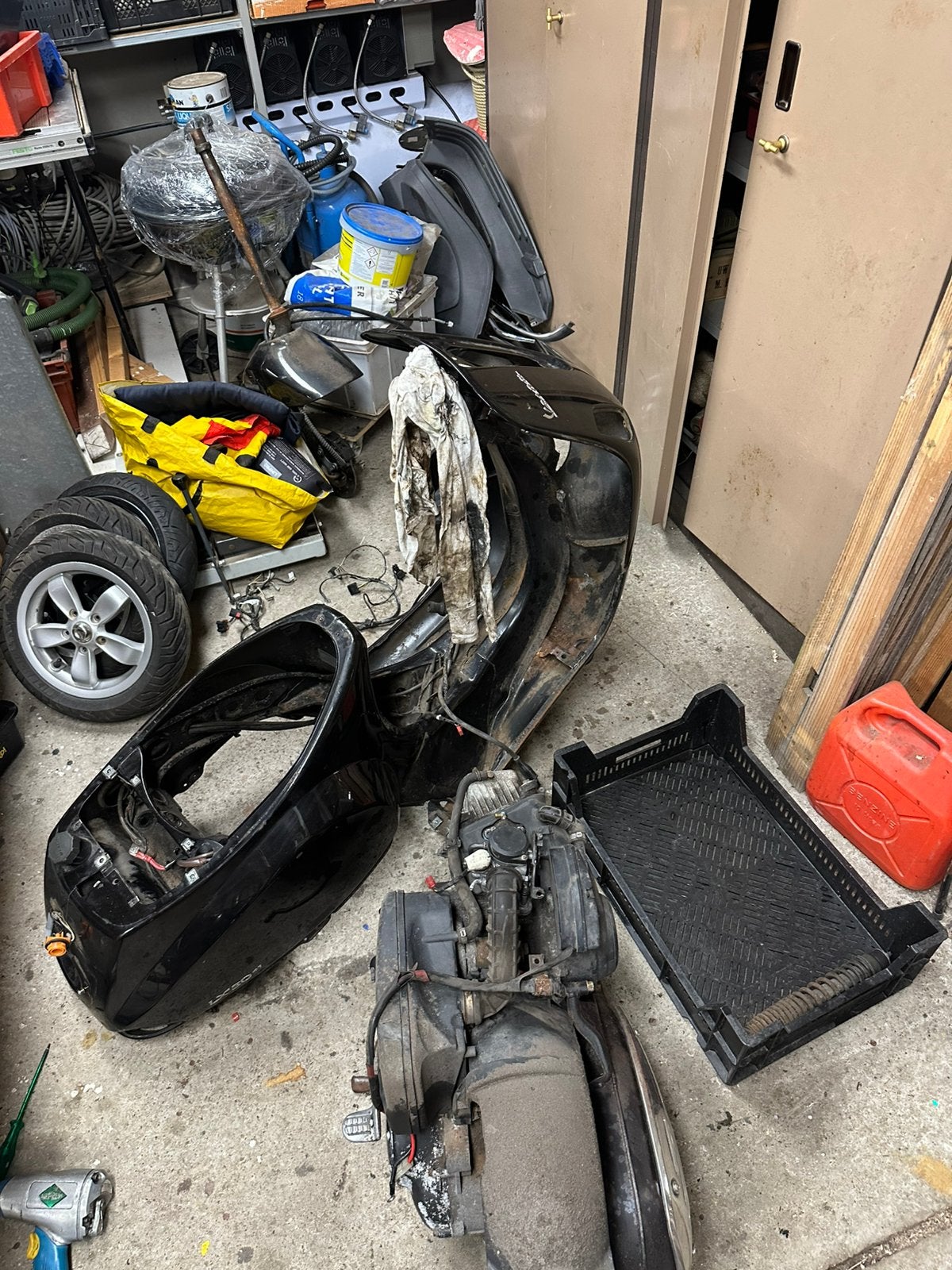 !GEZOCHT! Opnkapscooters/sloopscooters/hokken, Ophalen, Gebruikt