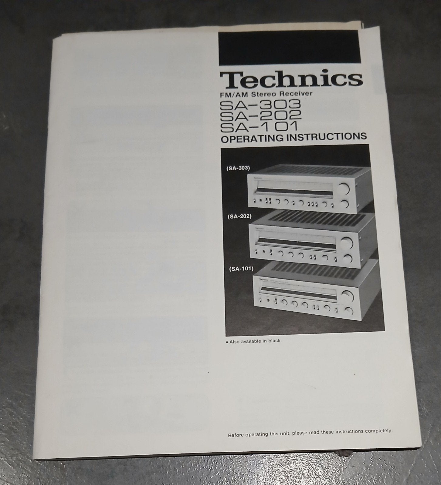 Vintage Audio Handleidingen/Manuals Technics, Sony, Pioneer, Ophalen of Verzenden, Gebruikt