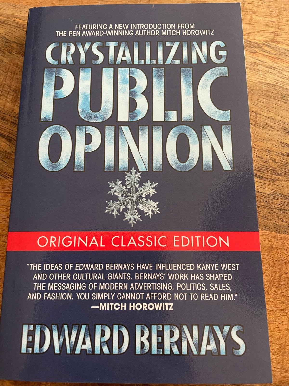 Crystallizing Public Opinion - Edward Bernays, Ophalen of Verzenden, Zo goed als nieuw