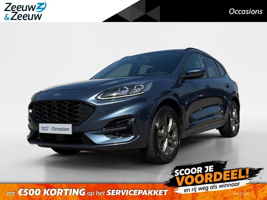 Ford Kuga 2.5 PHEV ST-Line X | NL auto | Dealer onderhouden, Auto's, Ford, 12 maanden, 14 kWh, Gebruikt, 4 cilinders