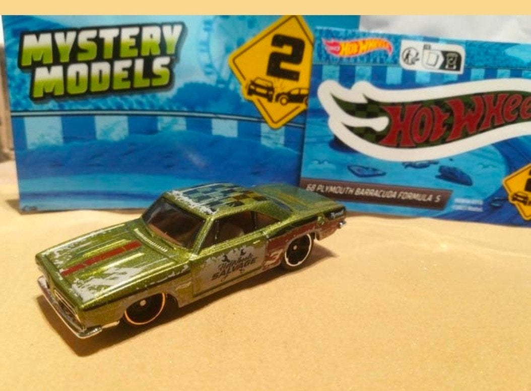 '68 Plymouth Barracuda Formula S Hot Wheels Mystery Models 2, Ophalen of Verzenden, Nieuw, Auto