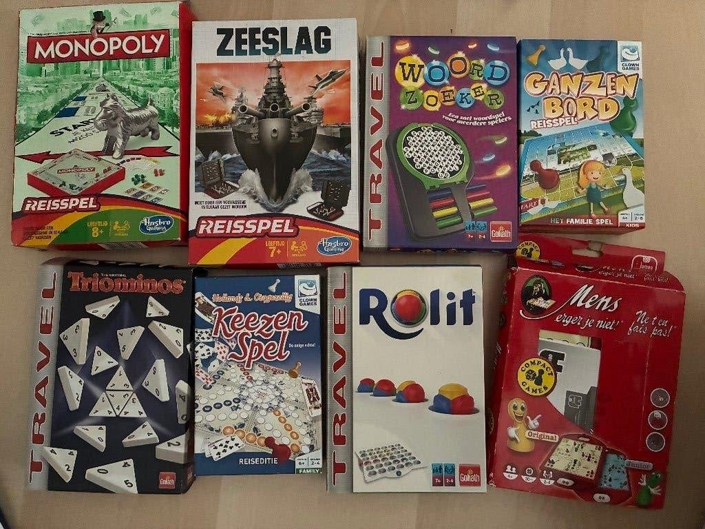 8 Spellen, Hobby en Vrije tijd, Ophalen of Verzenden, Gebruikt