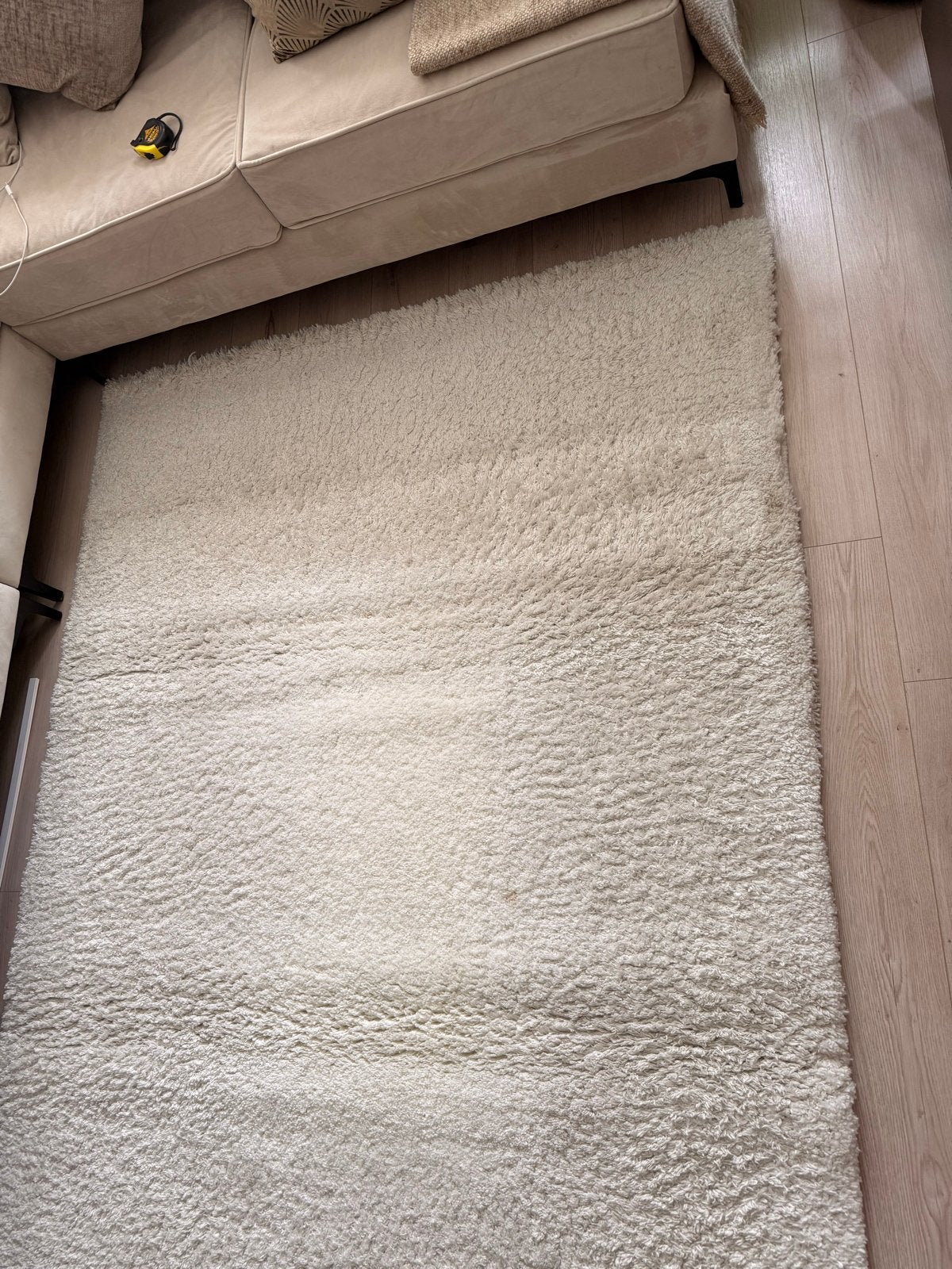 Crèmekleurig vloerkleed - Kayra, 160x230 cm, Ophalen, Gebruikt, 150 tot 200 cm, 200 cm of meer