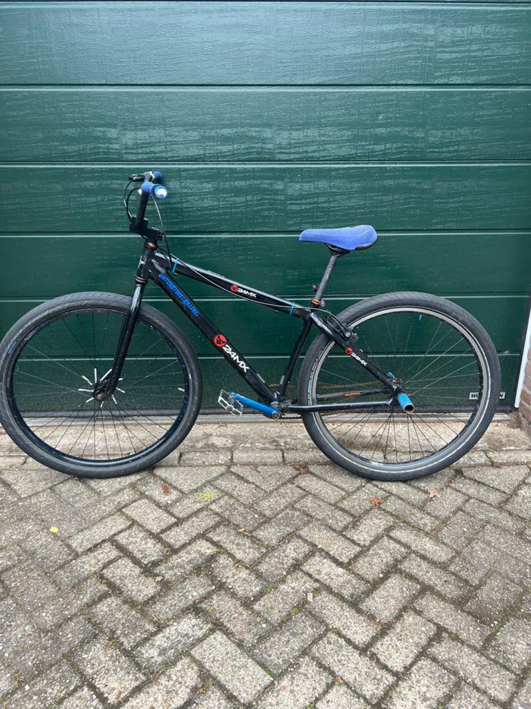 Wheelie bike fiets 24mx bikelife, Fietsen en Brommers, Fietsen | Crossfietsen en BMX, Ophalen, Gebruikt, Staal, 24 inch of meer