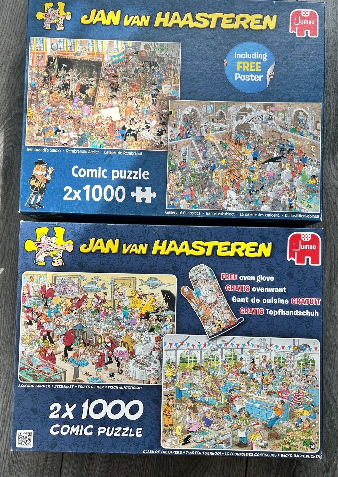 Leuke JVH Puzzels, Ophalen, 500 t/m 1500 stukjes, Zo goed als nieuw