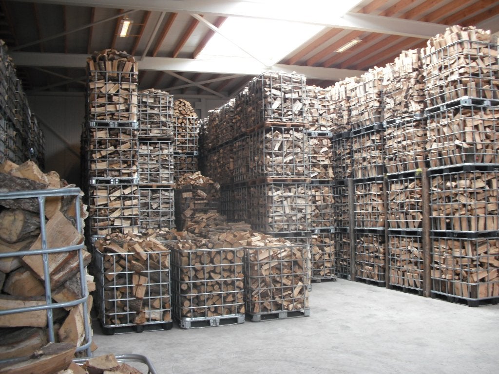 Brandhout  droog EIK € 160,= voor 1,2  m3  (€133,33  per m3), Tuin en Terras, 6 m³ of meer, Ophalen, Eikenhout, Blokken