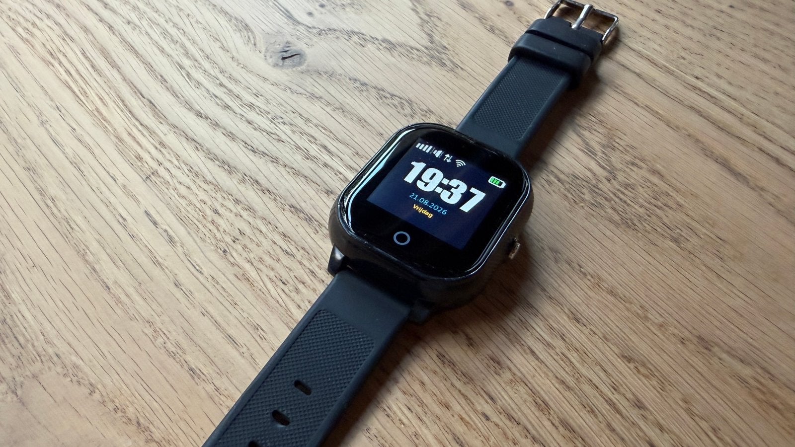 one2track Connect Go gps horloge kinderen, Zwart, Ophalen of Verzenden, Zo goed als nieuw, GPS