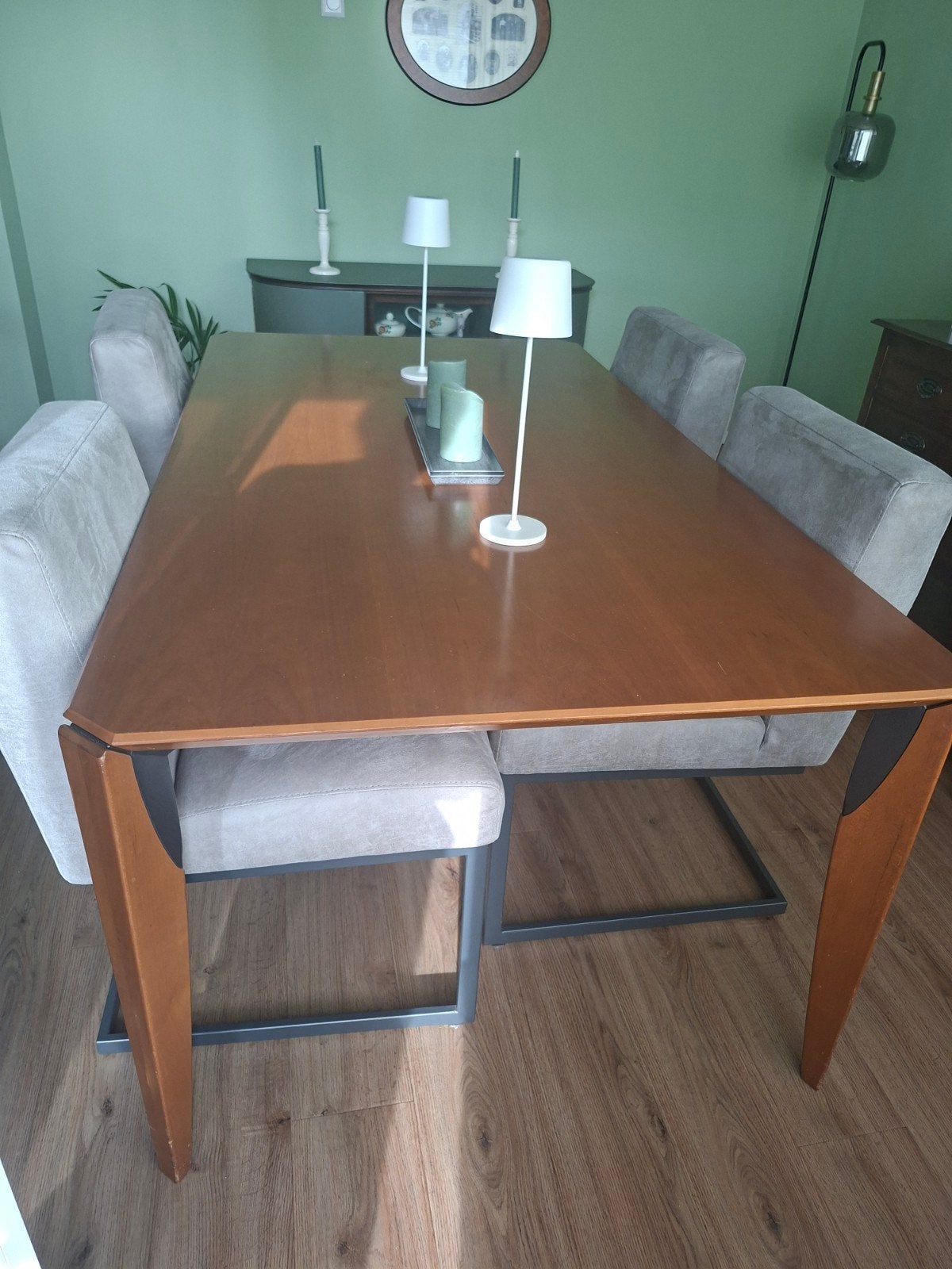 Leolux Eettafel 180x100 cm - Gebruikt, Huis en Inrichting, Tafels | Eettafels, Ophalen, Gebruikt, 50 tot 100 cm, Vier personen