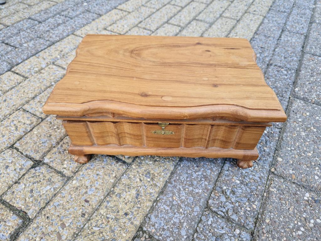 Vintage sieradenkist, Ophalen, Gebruikt, 100 tot 150 cm, Minder dan 50 cm