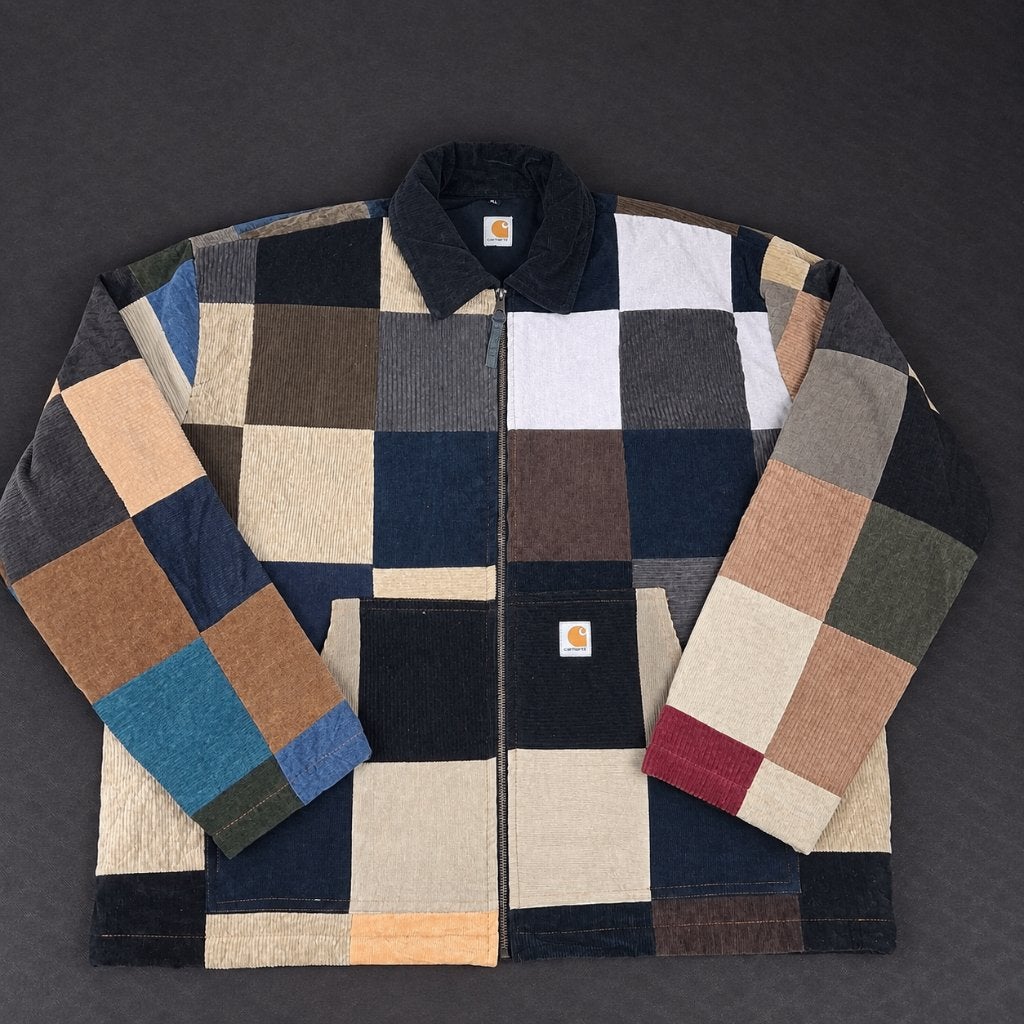 Carhartt Rework Patchwork Corduroy Jacket – Maat XL, Overige kleuren, Carhartt, Maat 56/58 (XL), Ophalen of Verzenden
