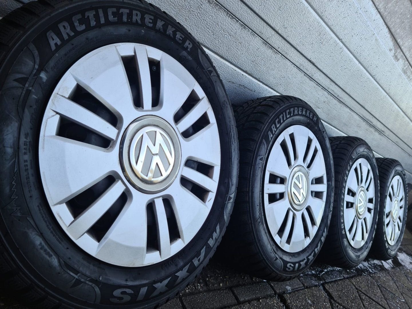 14 inch Citigo Citygo Mii Volkswagen Up velgen winterbanden, Auto-onderdelen, Banden en Velgen, 14 inch, Gebruikt, -, 175 mm