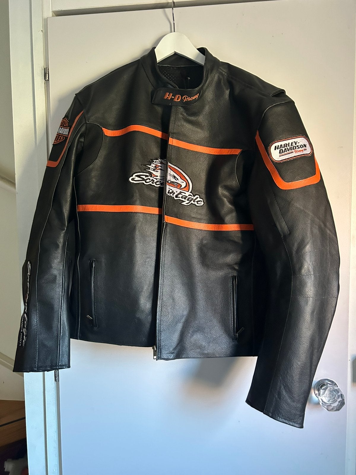 Leren Harley Davidson jas, Ophalen of Verzenden, Tweedehands, Jas | leer