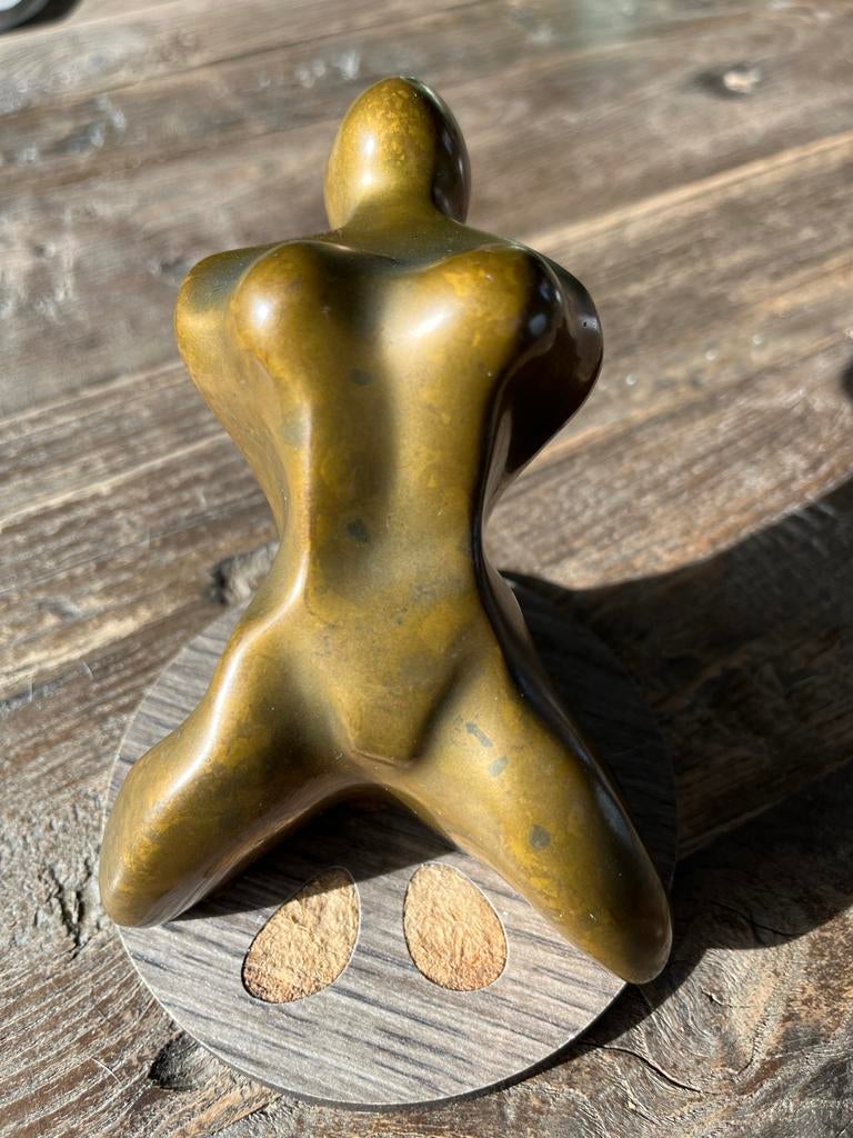 Michel Jaubert - Bronzen Beeld, Genummerd 57/250, Minder dan 20 cm, Ophalen of Verzenden, Brons, Gemerkt