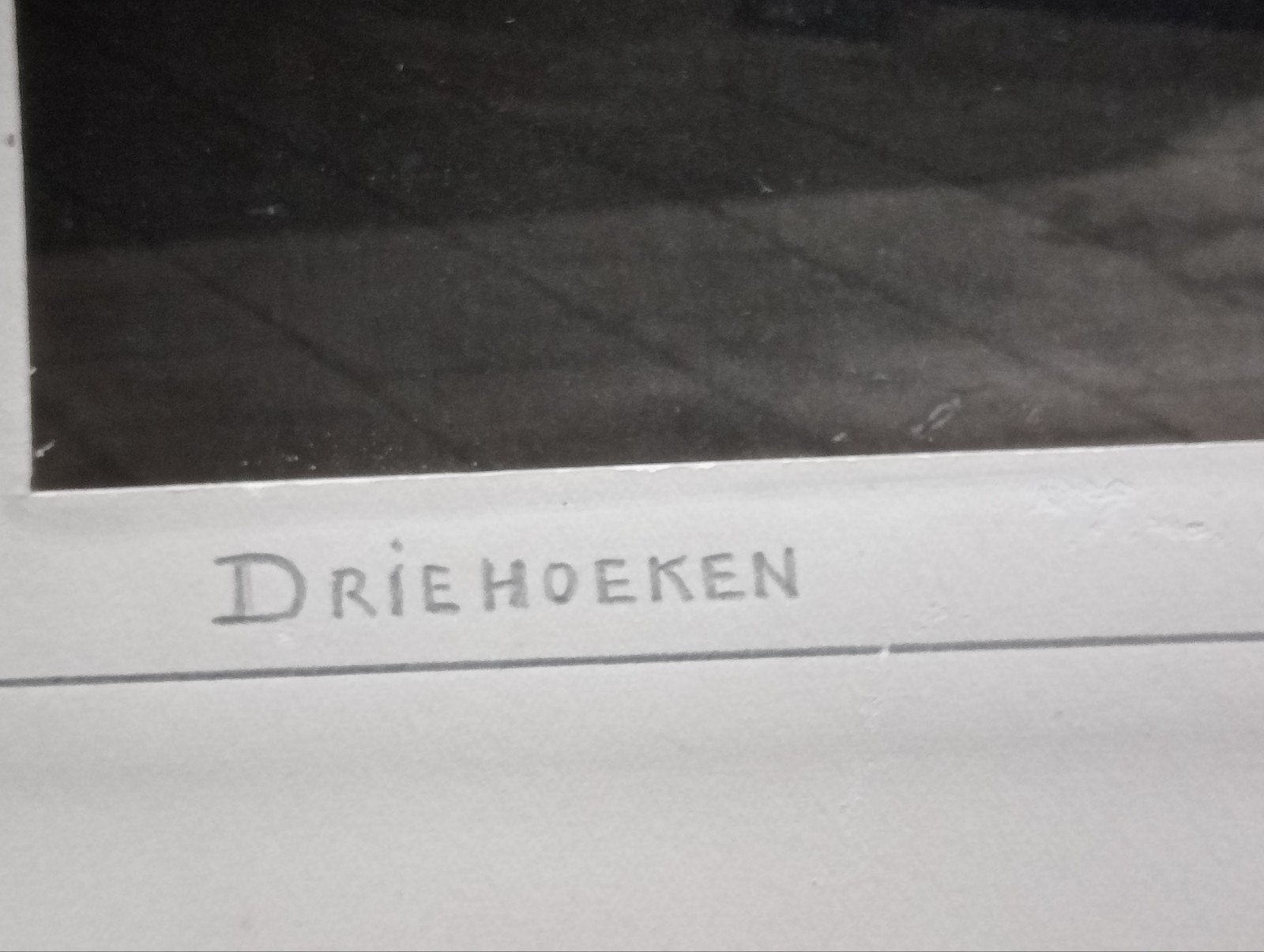 'Driehoeken' foto jaren 30, Ophalen of Verzenden, Voor 1940, Zo goed als nieuw