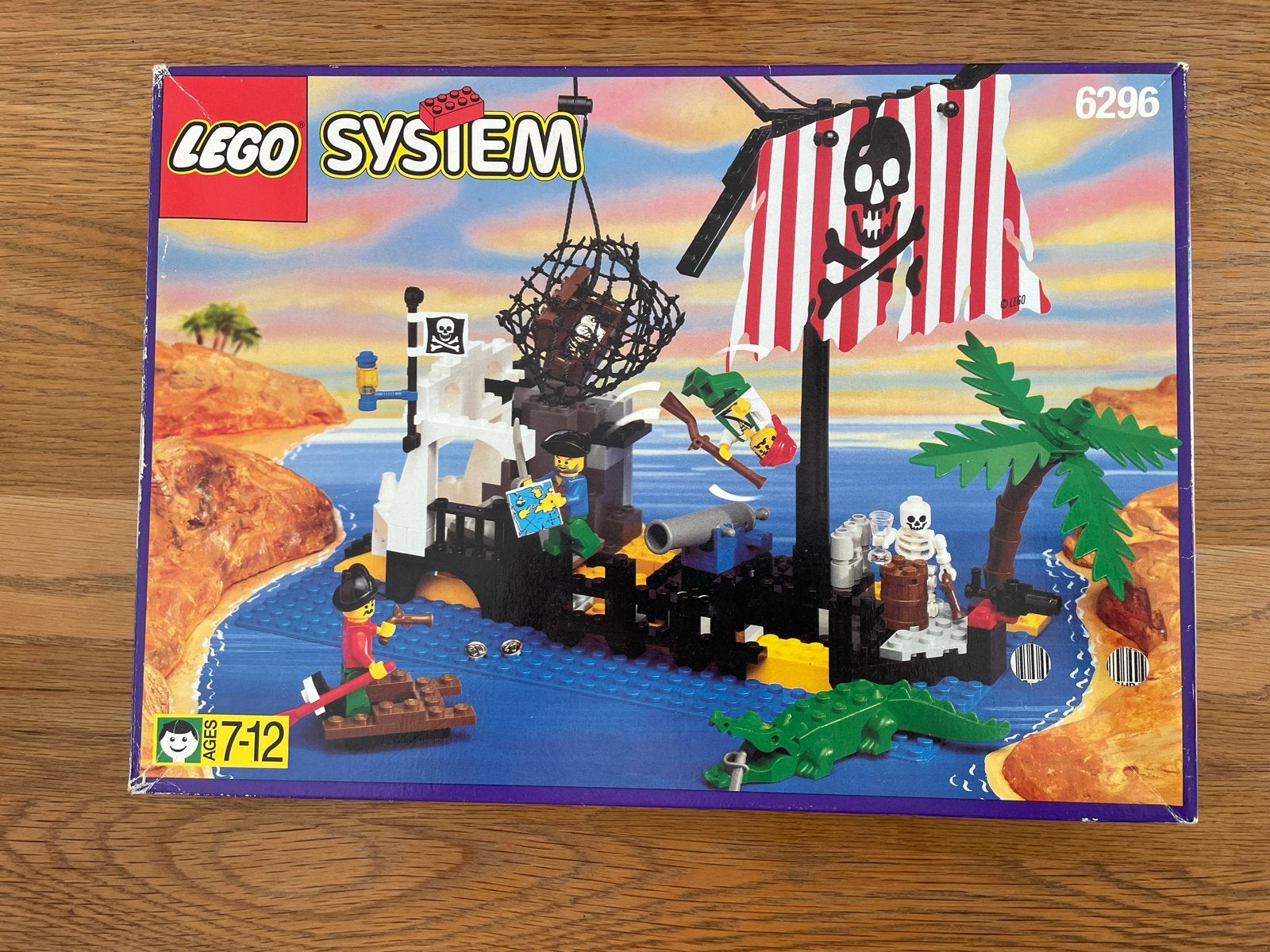 Lego System 6296 Piraten Eiland, Kinderen en Baby's, Lego, Zo goed als nieuw, Compleet, Complete set