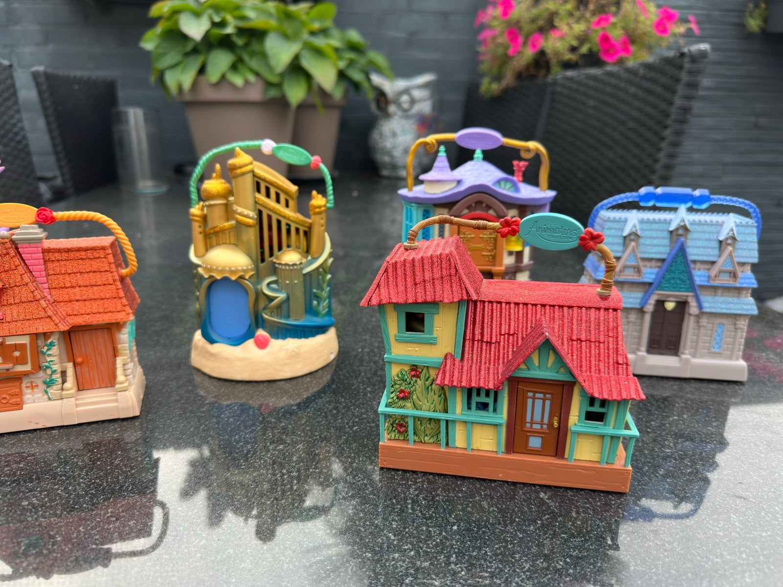 Disney animators collection  Polly Pocket speelsets, Ophalen, Zo goed als nieuw, Poppenhuis