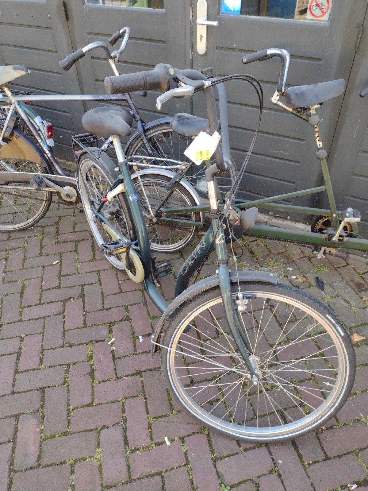 Lage instap damesfiets of tandem. Overjarige .instap 17,5 cm, Fietsen en Brommers, Minder dan 47 cm, Ophalen of Verzenden, Gebruikt