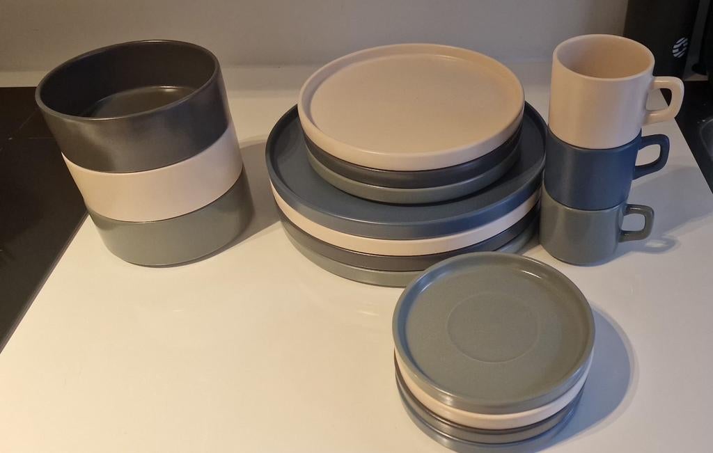 Ceramic servies set Keramika, Ophalen, Gebruikt, Keramiek, Effen