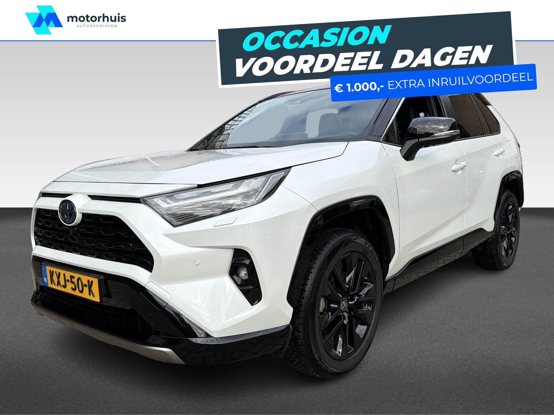 Toyota RAV4 2.5 Hybrid Style, Auto's, Automaat, Gebruikt, Euro 6, 4 cilinders
