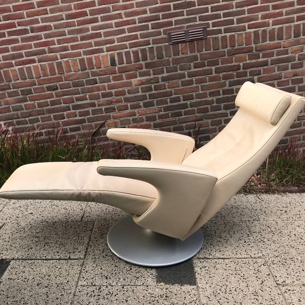 FSM Smile design fauteuil stoel easy chair creme, Ophalen, Gebruikt, 75 tot 100 cm, Nvt