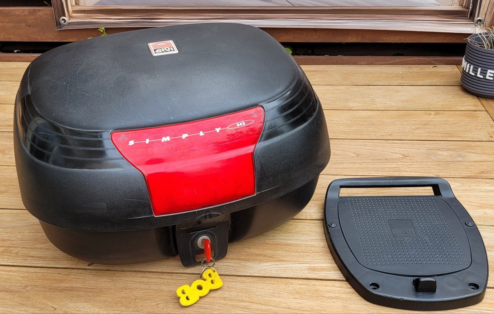 Givi Simply Topkoffer voor Scooter/Motor, Ophalen of Verzenden, Gebruikt