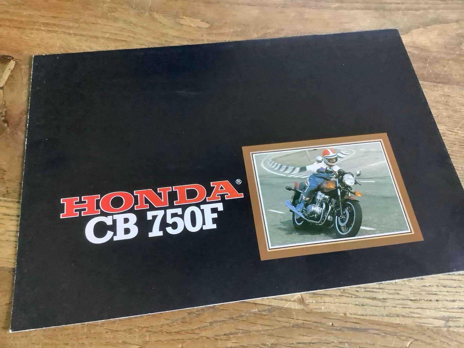 Originele Honda CB 750F Brochure - Zeldzaam.          (10), Verzenden, Honda