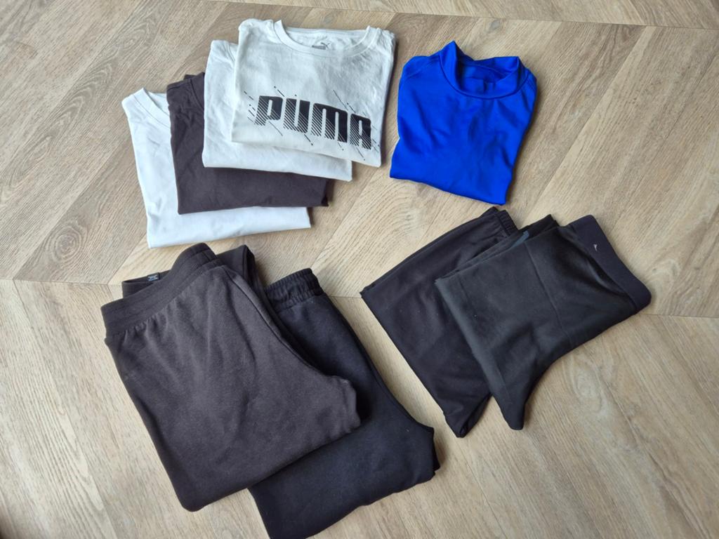 Stapel sportieve kleding voor jongens maat 158, Ophalen of Verzenden, Zo goed als nieuw, Jongen, Overige typen